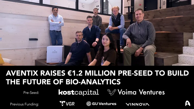 Aventix Raises €1.2 Million Pre-Seed to Build the Future of Bioanalytics
