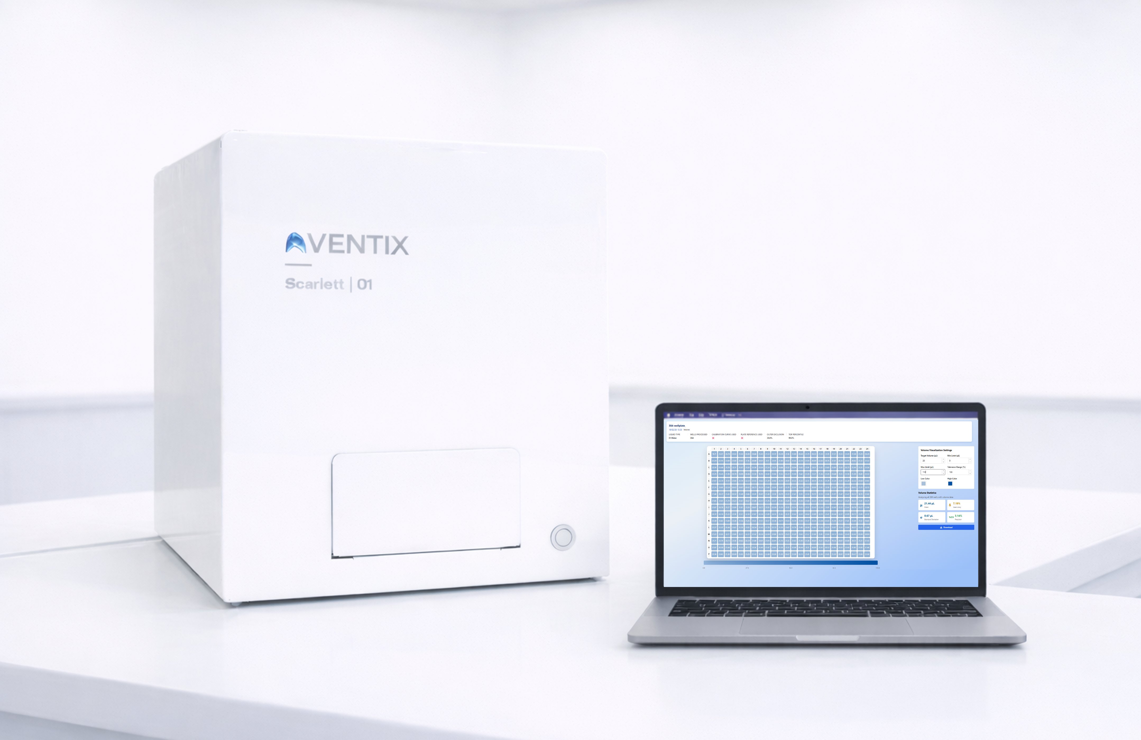 Scarlett and SENSVUE software